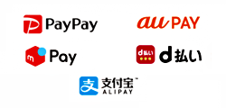 paypay aupay メルペイ d払い alipay アリペイ