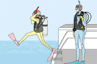 PADI ボートダイバーSPコース