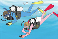 PADI 水中ナビゲーションSPコース